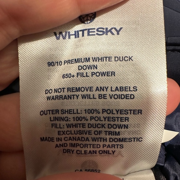 NWT Whitesky Falcon Parka - size XXS - Picture 9 of 9